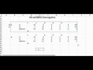 Simplex Method Tie Breaker for Pivot Rows