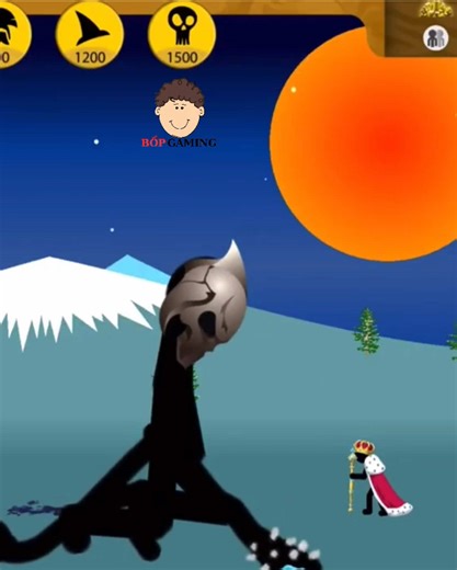 Stick War Legacy: King Zarek Battles Stone Giant