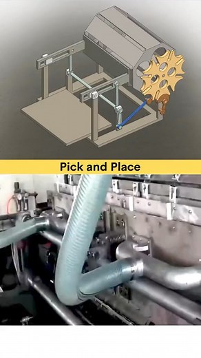 71K views · 261 reactions | Pick and places #howitwork #mechanical #mechanism #automation Mechanical and Automation Systems | Mechanical and Automation Systems | Facebook