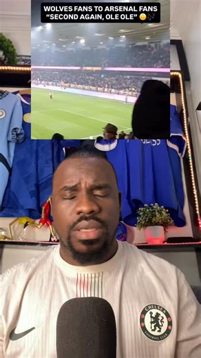 I can’t believe this 😳😱 just imagine what Wolves Fans are singing for Arsenal!! 🎶 Second Again Ole!! Ole!! Ahhhh Unbelievable. | Mr Linah