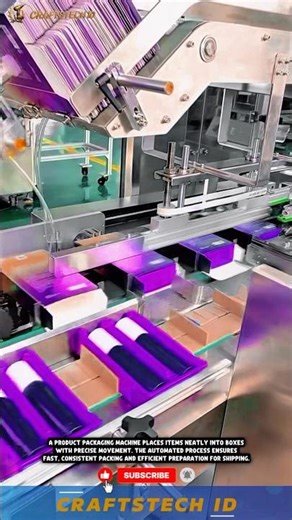 Automatic Cartoning Machine | Product Packing into Boxes #machine #factoryproducts