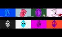 Mix of 8 videos from youtube : Bfdi Auditions But With 8 Animations