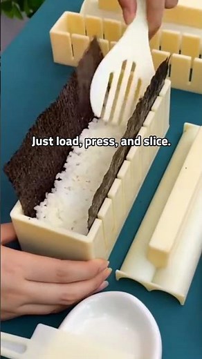 Easy Sushi Making Kit #amazonfinds #kitchengadgets #kitchenhacks #amazon