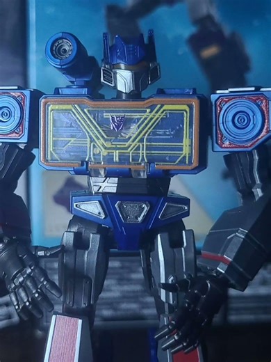 Soundwave's true voice #transformers #stopmotion