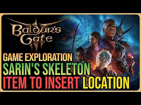 Sarin's Skeleton Puzzle Baldur's Gate 3