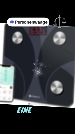 Etekcity Personenwaage Körperfettwaage 180kg/ 0,05kg, Waage Personen mit APP, Bluetooth Körperwaage für13 Körperwerte, Personenwaage digital, Waage mit Körperfett und Muskelmasse, BMI, Protein #waage #fettywap #gesundheit #fyp #fürdich @Etekcity