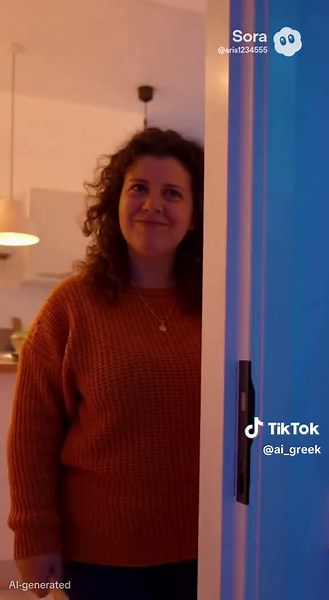 Μαμά το έχει για φαγητό σήμερα;😂😂😂 #ai #sora #funny #greek #viralll