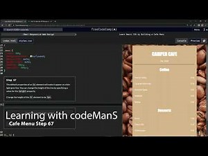Learn Basic CSS by Building a Cafe Menu - Step 67