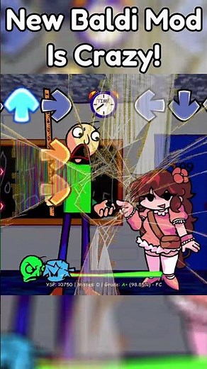 New Baldi Mod Is Crazy! | FNF Baldi's Basics In Funkin #fnf