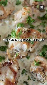 46K views · 317 reactions | Creamy Mushroom chicken is main course...