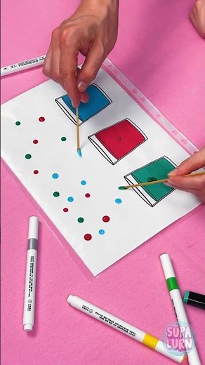 Color Drops Challenge 💧🌈 Learning Colors Made Easy!