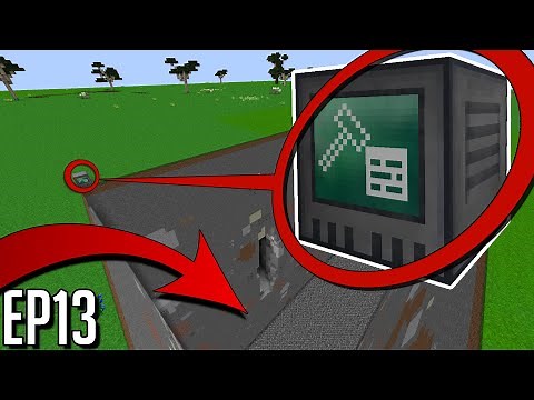 FTB Revelation Ep13 - How to make a Quarry with RFTools Builder