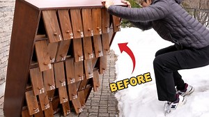 311K views · 3K reactions | The MOST Unique Piece I've Ever Found (Seriously)... Building 40 DRAWERS from Scratch | Modern Makeovers | Facebook