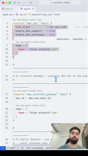Create AWS VPC Using Terraform #shorts