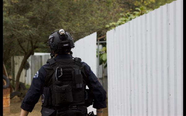 LAPD SWAT现役造型外拍