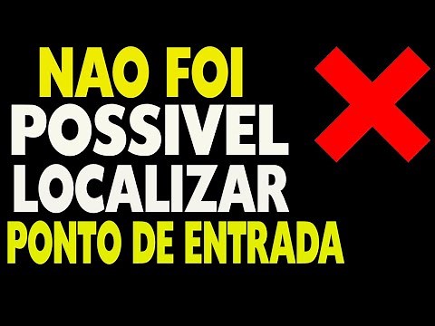 The procedure entry point could not be located.