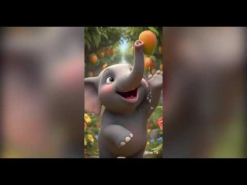 The Elephant Song for Kids: "Jungle Jive" feat. Gajju 🐘 | Nine TV Learning