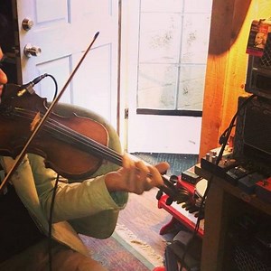 Robot violin; coming soon to a microscreen near you. Thanks to the @official_line6 Helix for the soundz. For immediate fun, join us tomorrow for our summer Bowling Party at @corbinbowl in Tarzana for a Robot Nature full night of bands, DJ, bowling, drinks, and cool lights! Down. #line6helix #bowlingparty #summermusic #saturdaynight #robotnature | Robot Nature