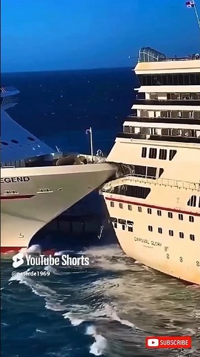 "Terrifying Cruise Ship Crash Caught on Video!"
