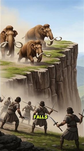 How Prehistoric Humans Hunted Mammoths by Driving Them Off Cliffs