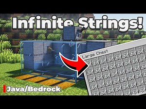 Best Minecraft 1.21 String + Emerald Farm | Java & Bedrock