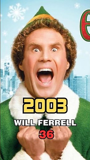 Elf (2003) Cast Then and Now – 2003 vs 2025 #elf #castthenandnow #willferrell #holidayclassic