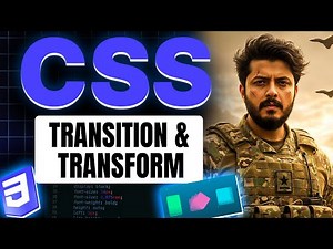 The Magic of CSS Transitions & Transforms | CSS Full course #08