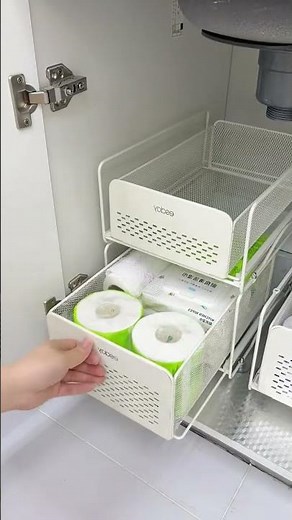 Organize Your Kitchen Instantly with This Multipurpose Storage Rack! #multipurposerack #spacehack