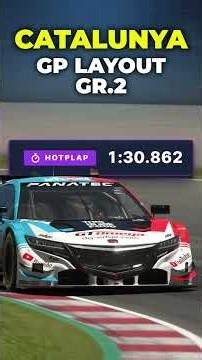 Catalunya GP — Honda NSX CONCEPT-GT '16 — GT7 Hotlap (1:30.862)