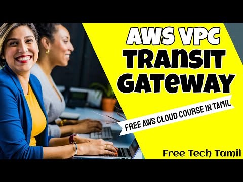 33- AWS VPC Transit Gateway - Connecting VPCs like Star Connection - Tamil
