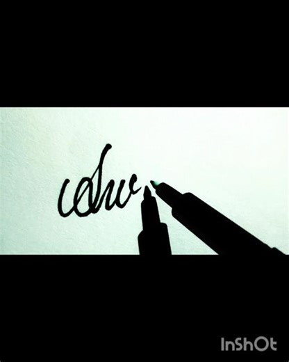 #how to do calligraphy writing with pen#ytshorts