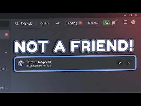 Random Discord Friend Requests....