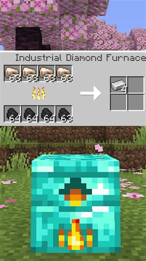 Essas novas FORNALHAS são INSANAS!! #minecraft #shorts #viral