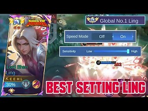 LING FASTHAND SECRET SETTING! EASY WIN IN SOLO RANK - MOBILE LEGENDS