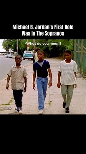 Michael B. Jordan appeared in The Sopranos Season 1, Episode 7 (1999)