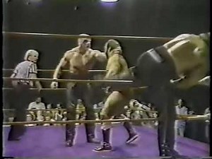 The Road Warriors vs Sam Houston and Dale Veasey. Georgia 1985