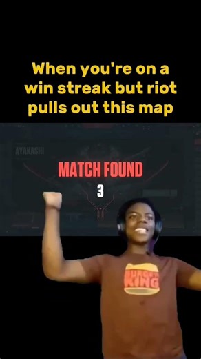 When you're on a win streak but riot pulls out this map