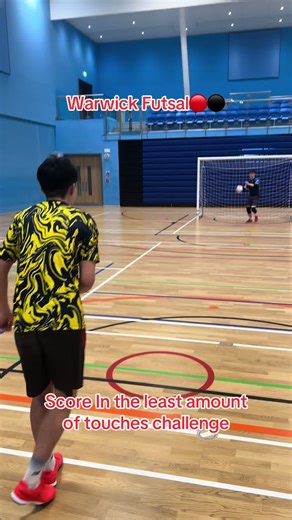 Warwick Futsal Score in Fewest Touches Challenge