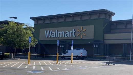 Crews tackle 3-alarm fire at Lodi Walmart