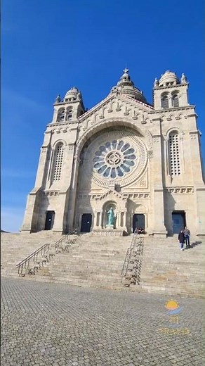 🇵🇹Viana do Castelo Santuário de Santa Luzia|Portugal Atrações Guia Viagem #14/09