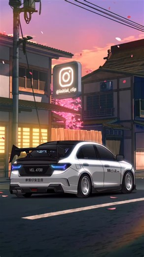 Jerry Fei on Instagram: "Mantap Saga animation work special made for owner @saga.tofu Thanks for the support 🫱🏼‍🫲🏽 [ SAKURA STREET 樱花さくらゆうじ 🌸 ] Seasonal Limited Edition (12:100) Vertical version with Rear View #proton #saga #protonsaga #sakura #malaysia"