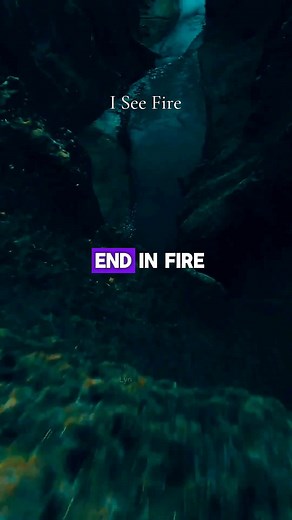 Ed Sheeran - I See Fire Lyrics