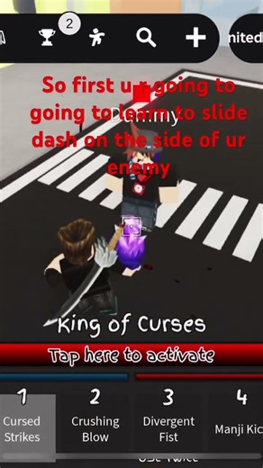 This is how to do a black flash chain on mobile