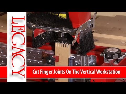 Making Box Finger Joints on CNC - CNC demo - Legacy Woodworking Machinery