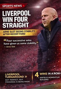 Arne Slot Speaks After Liverpool’s 4th Straight Win