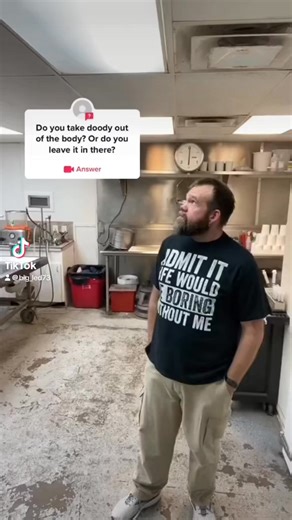 Gerald Ledford on Instagram: "Do you take the doody out or leave it in during the autopsy? #autopsytech #gdubya"