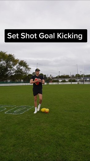 Improve Your Set Shot Goal Kicking Technique