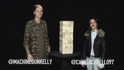204K views · 535 reactions | Remember when Camila Cabello and Machine Gun Kelly went head to head in a game of Jenga? | iHeartRadio | Facebook