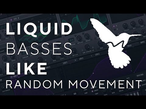 How to make Liquid DNB BASS Sound Design / Synthesis | Random Movement Serum Tutorial
