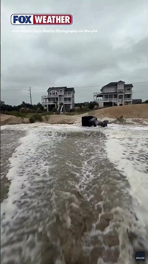 ⚠️ IMPACTS BEGIN: Visible Beach Erosion And Early Stages Of Coastal Flooding Have Begun